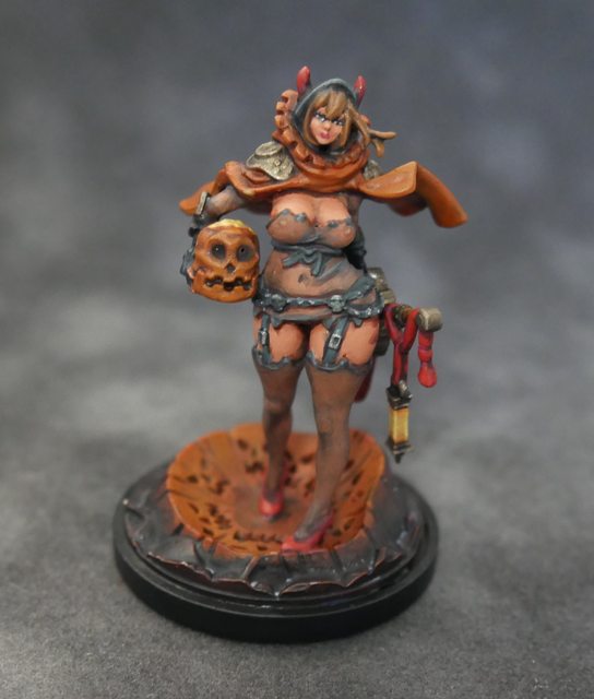 Twilight Knight Halloween Pin-up